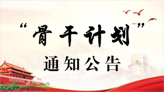 “骨干计划”凯发k8官网入口的公告相关图片